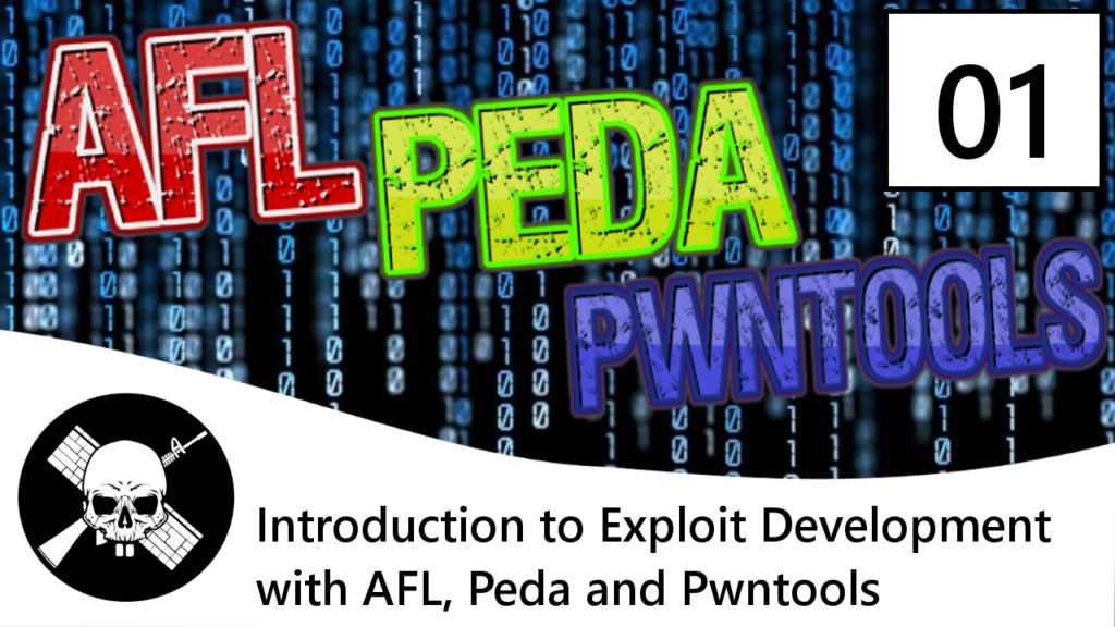 Software exploit development with afl, peda and pwntools